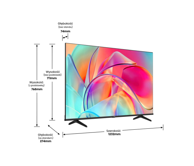 Hisense 55E7KQ 55" QLED 4K VIDAA Dolby Atmos Dolby Vision - 1226285 - zdjęcie 4